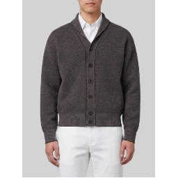 Pelota cardigan in wool and cashmere