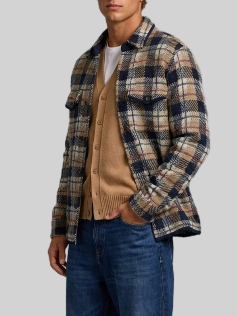 Plaid work shirt