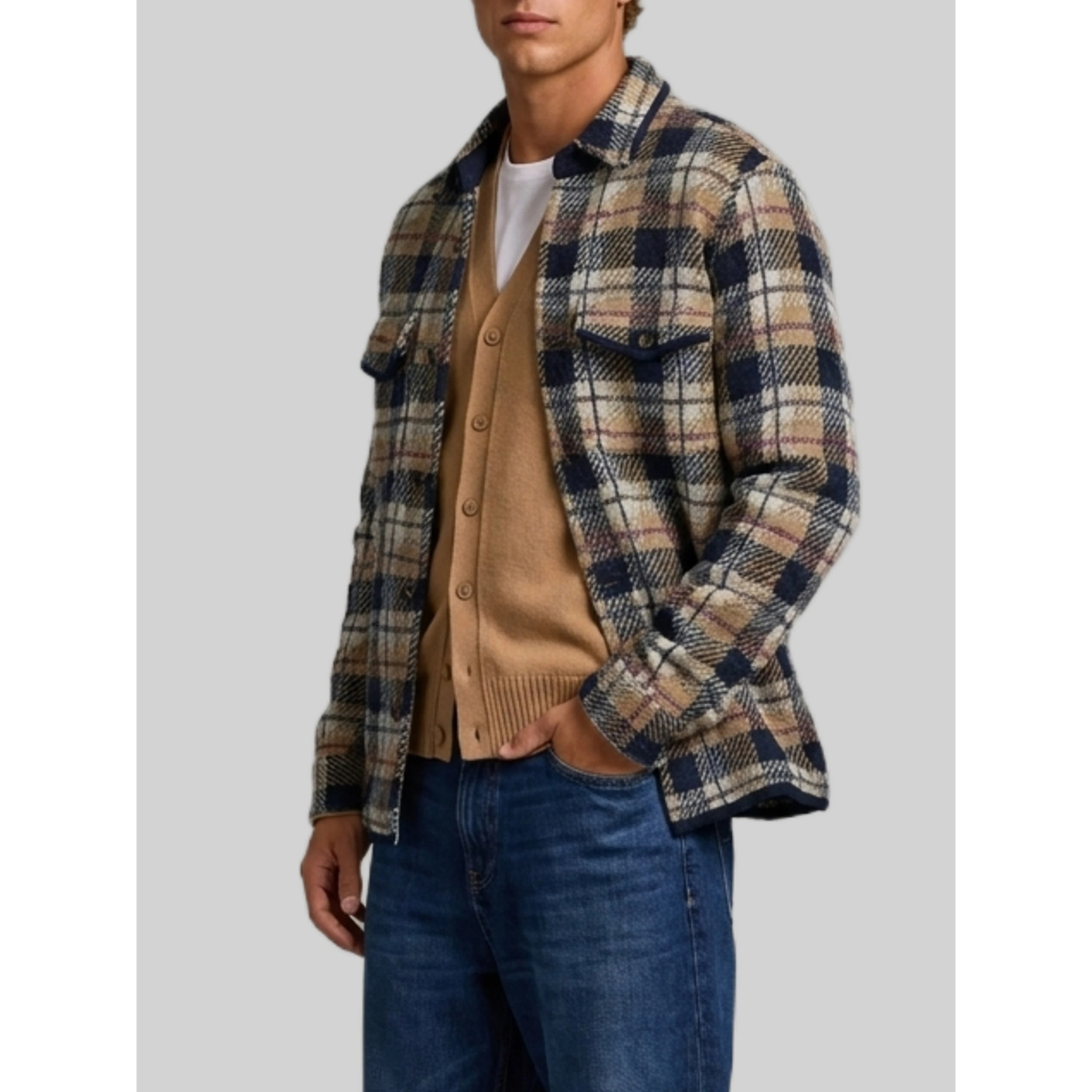 Plaid work shirt