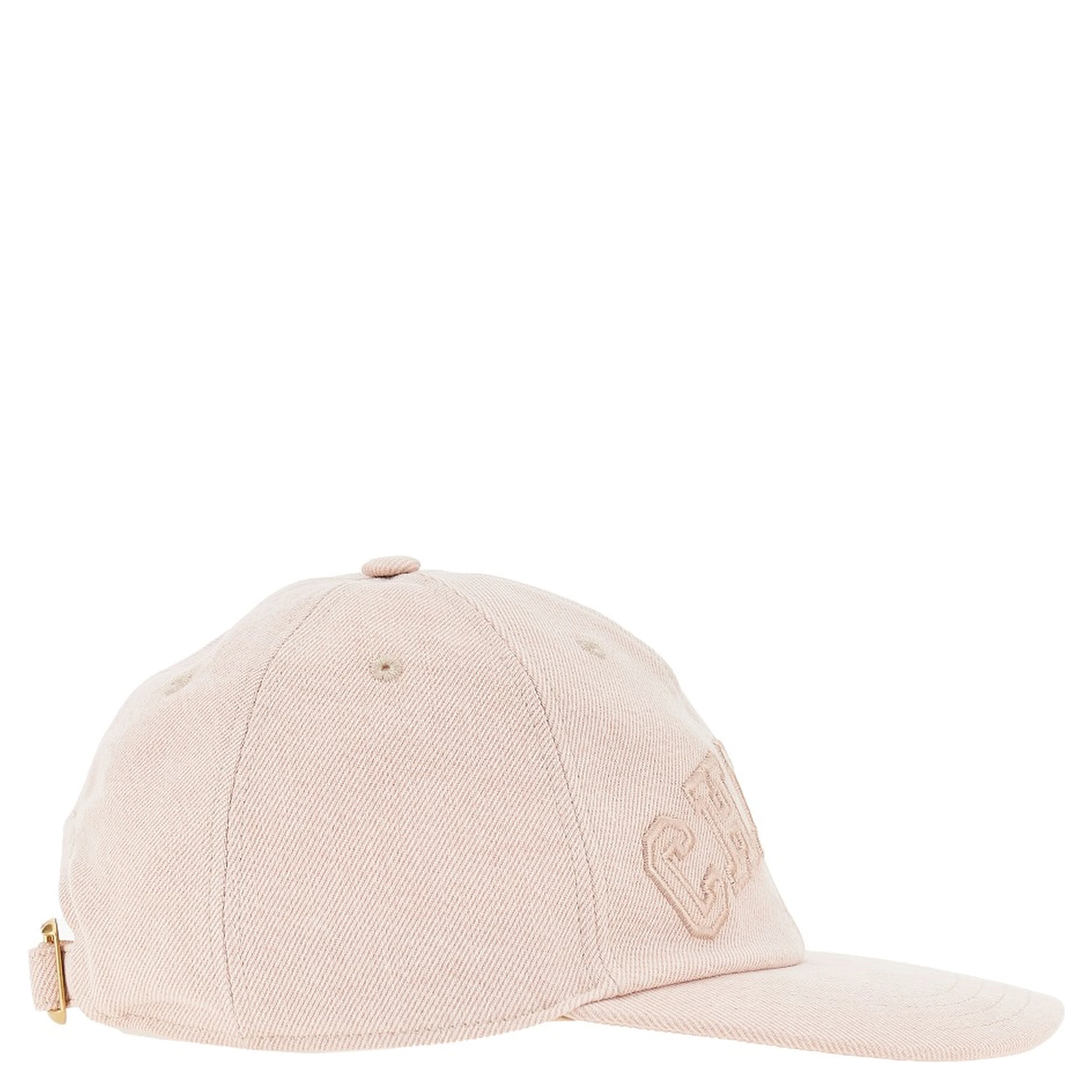 Logo embroidery denim baseball cap