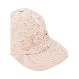 Logo embroidery denim baseball cap