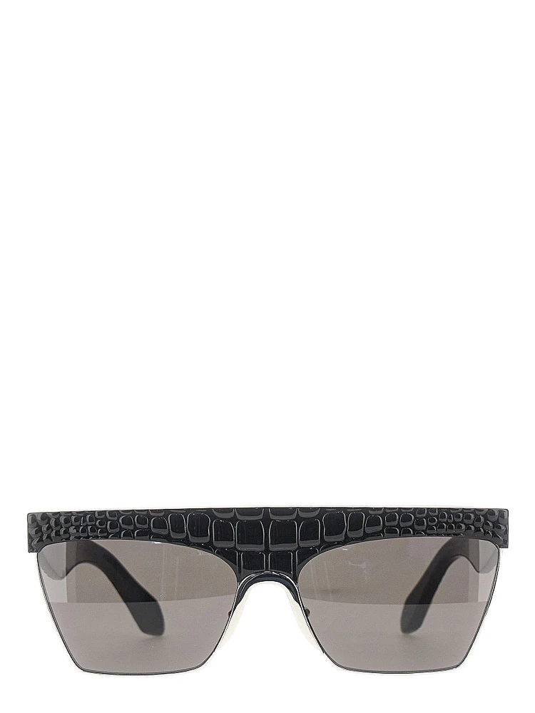 Croco-effect sunglasses