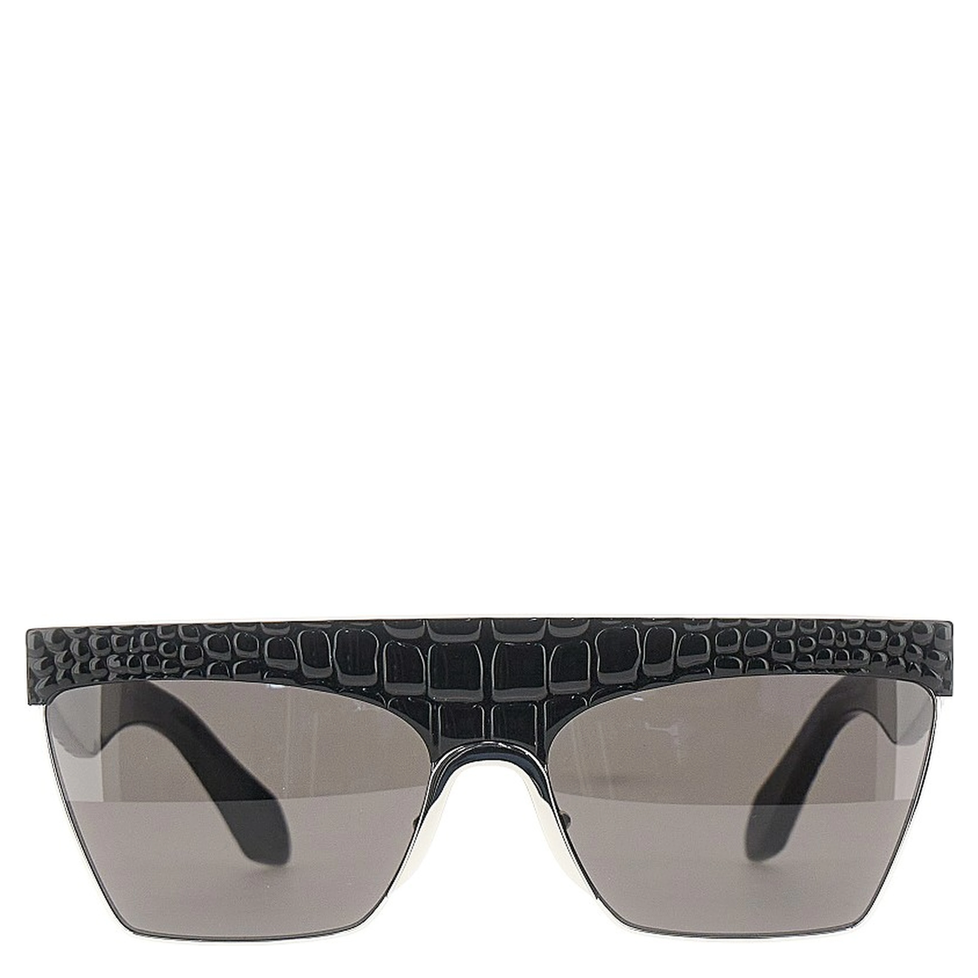 Croco-effect sunglasses