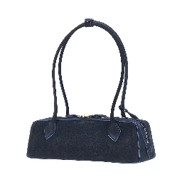 Nubuck leather medium 'Le Teckel' bag