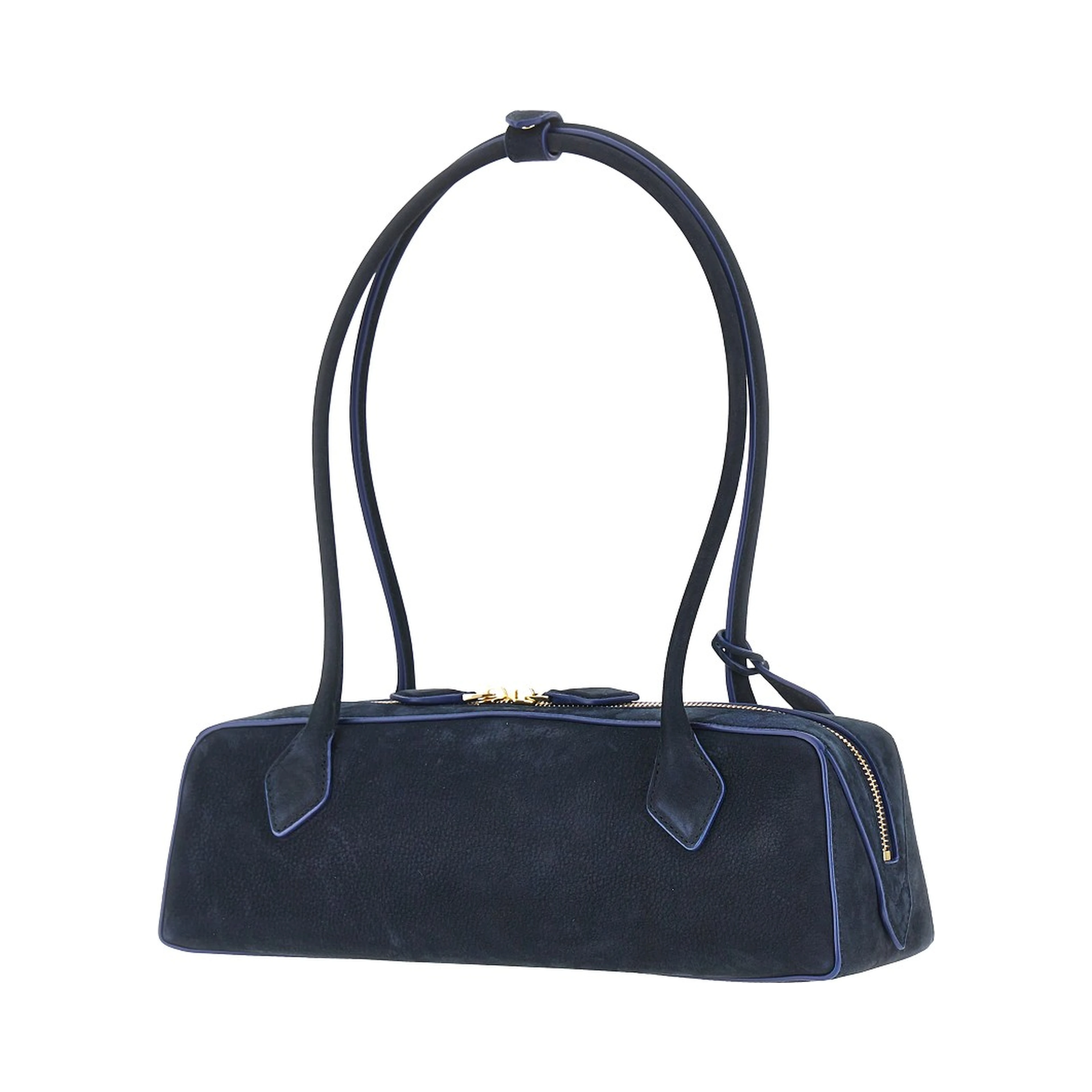 Nubuck leather medium 'Le Teckel' bag