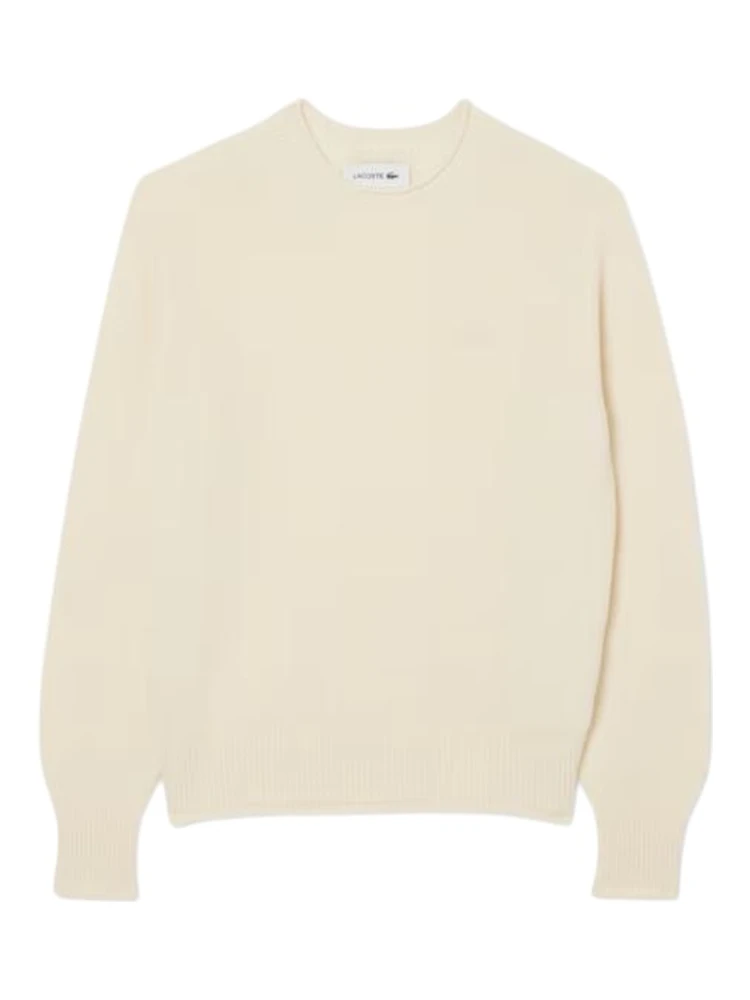 Lacoste Sweaters Cream
