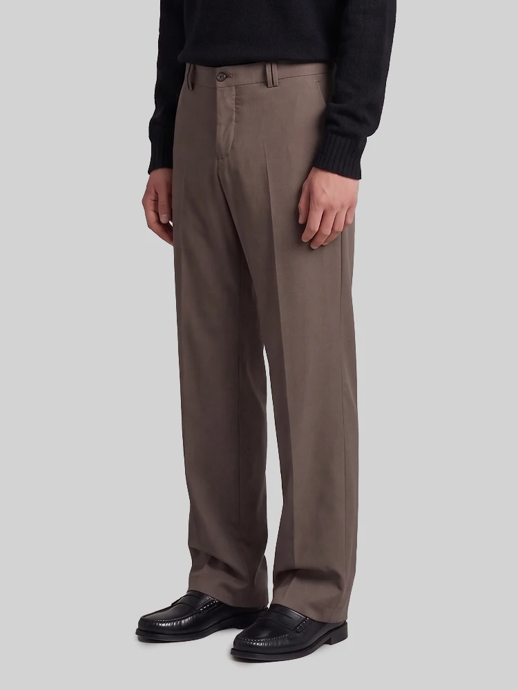Michael trousers in bistretch batavia wool alternative