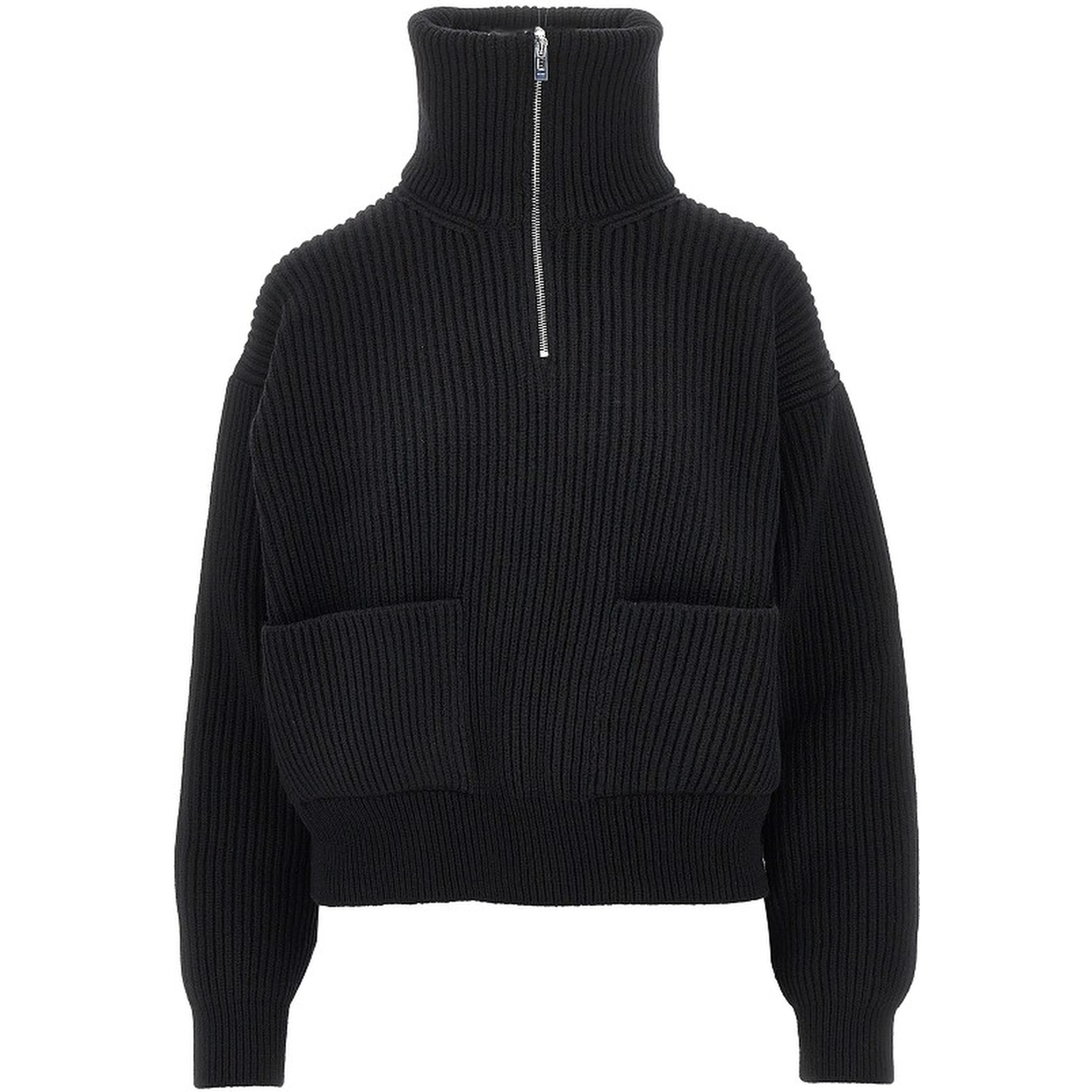 Wool and cashmere Trucker sweater