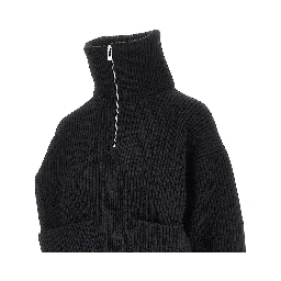 Wool and cashmere Trucker sweater