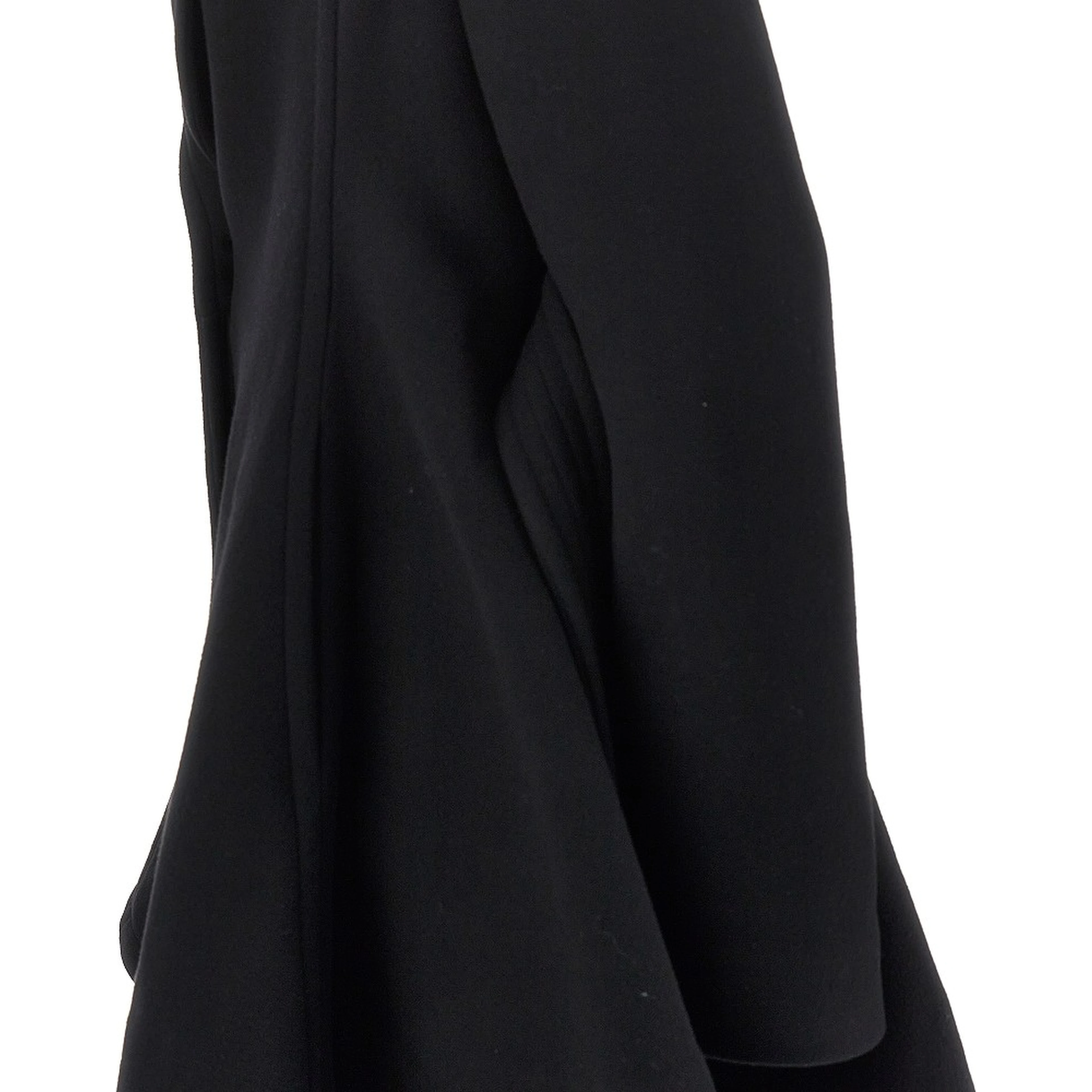 Wool robe coat with belt