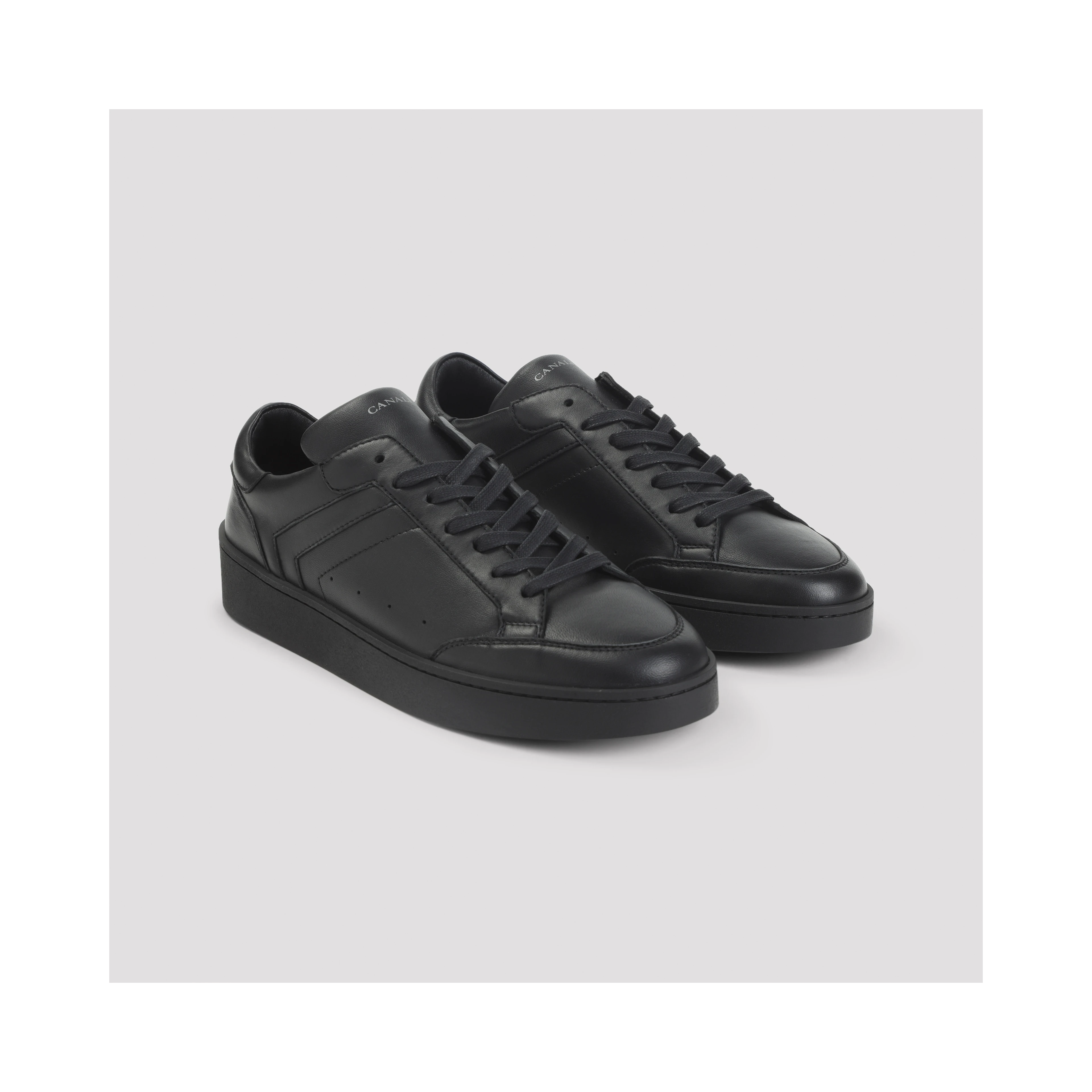 Canali Sneakers With Rubber Sole