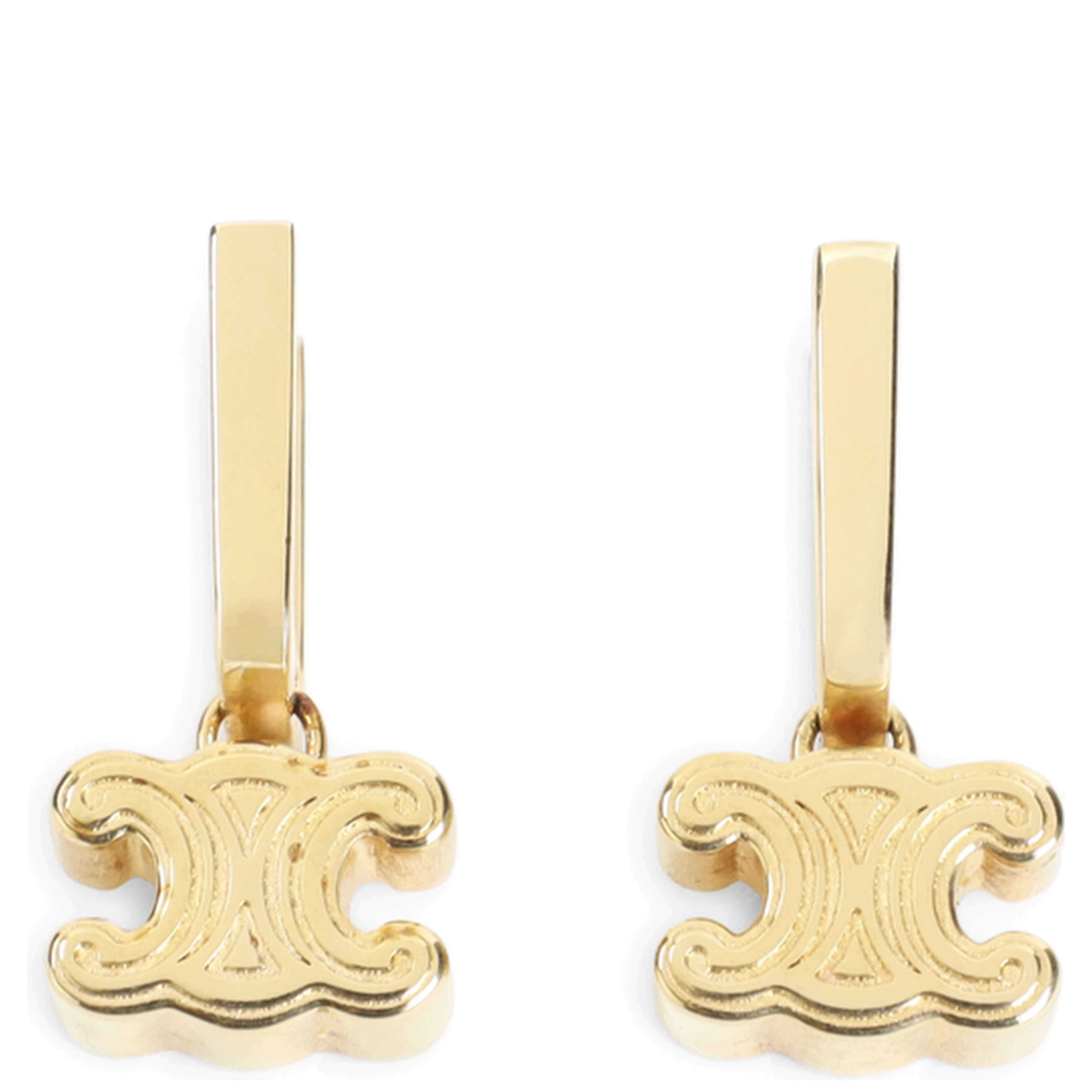 Celine Chunky Triomphe Earrings