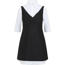 Balenciaga Hybrid Shirt Dress