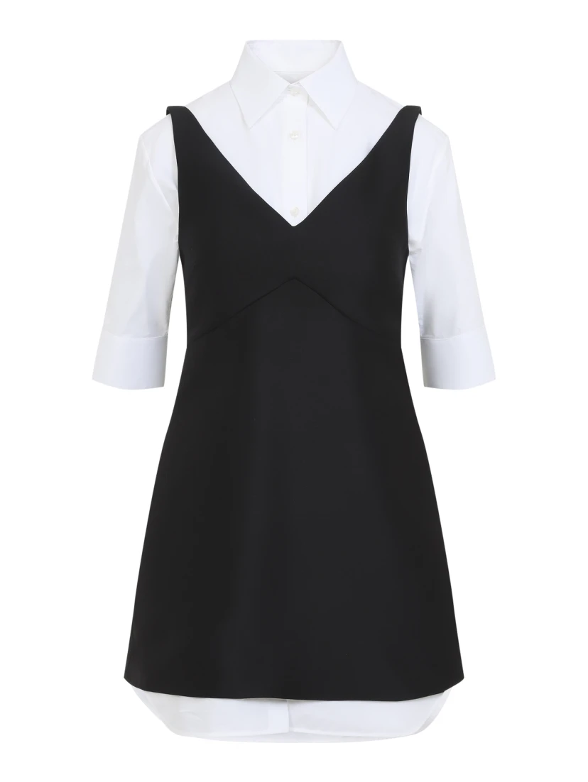 Balenciaga Hybrid Shirt Dress