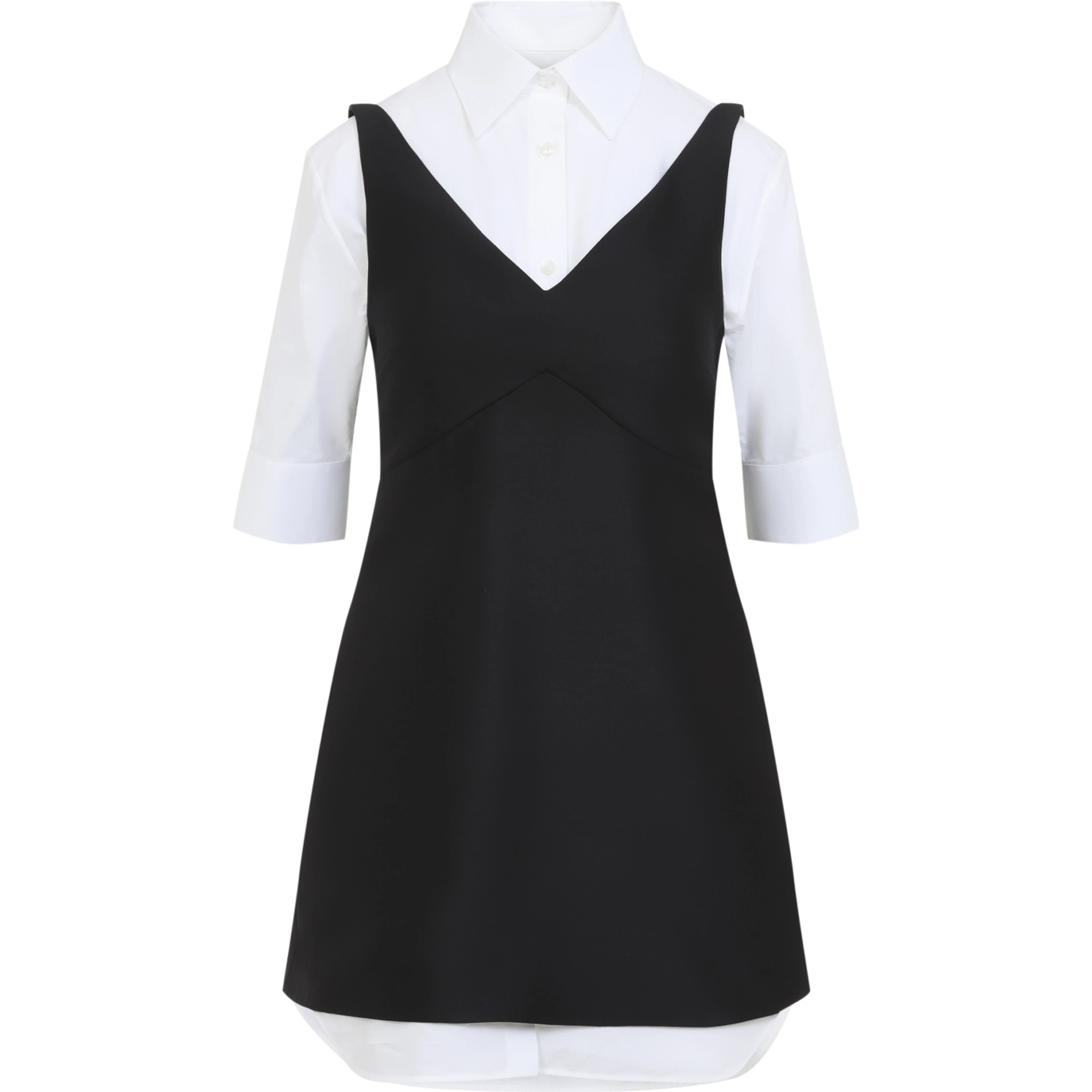 Balenciaga Hybrid Shirt Dress