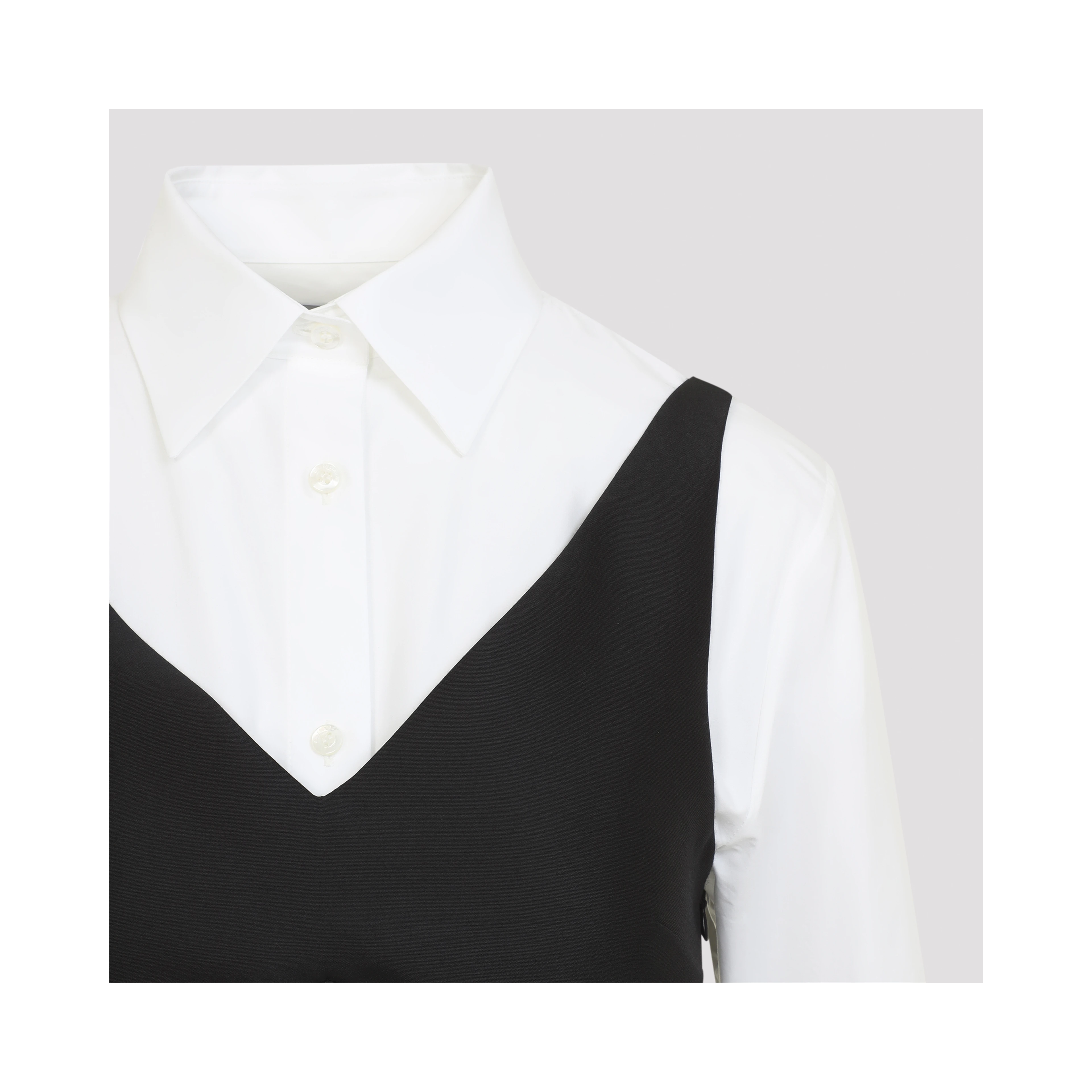 Balenciaga Hybrid Shirt Dress