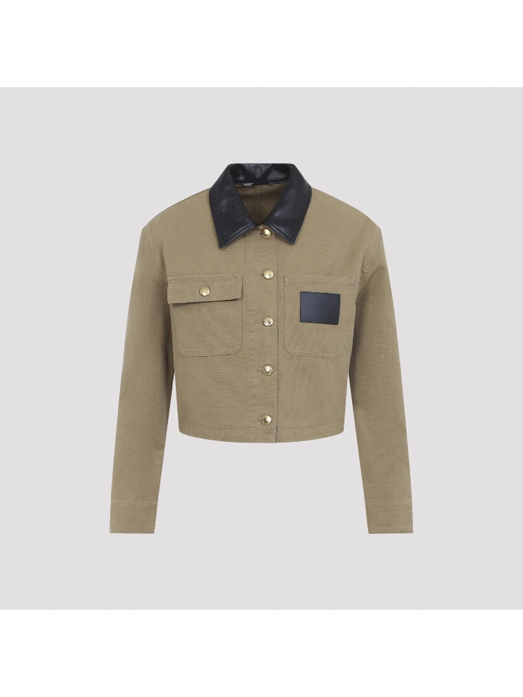 Balenciaga Cropped Wrkwr Jacket