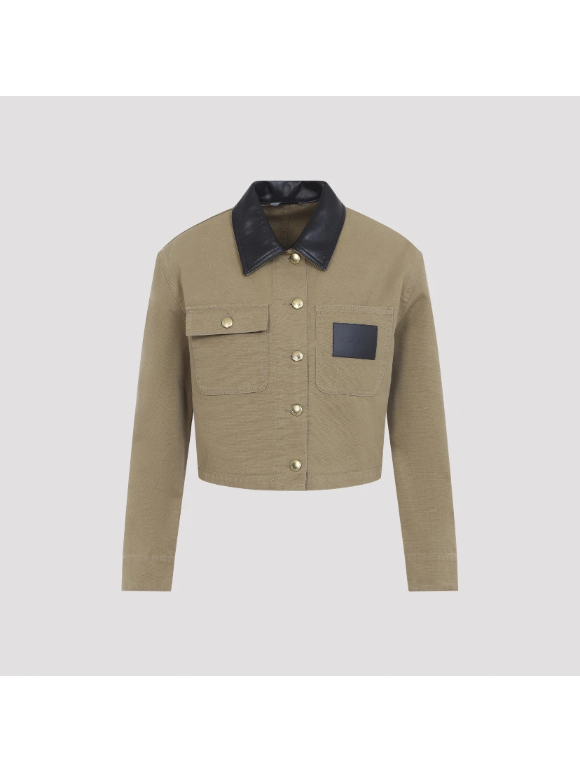 Balenciaga Cropped Wrkwr Jacket