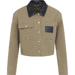 Balenciaga Cropped Wrkwr Jacket