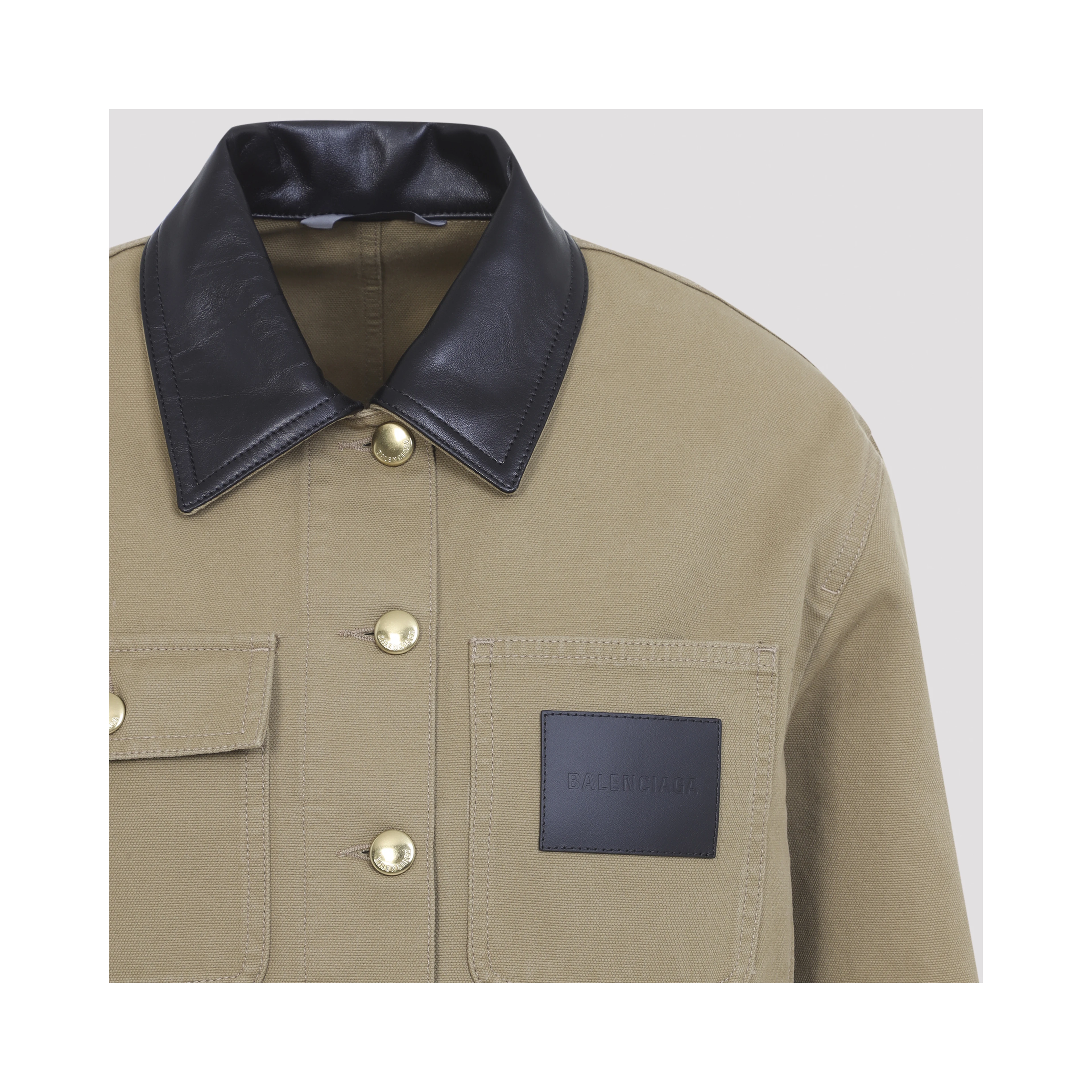 Balenciaga Cropped Wrkwr Jacket