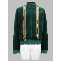 Giacca In Velluto Con Zip