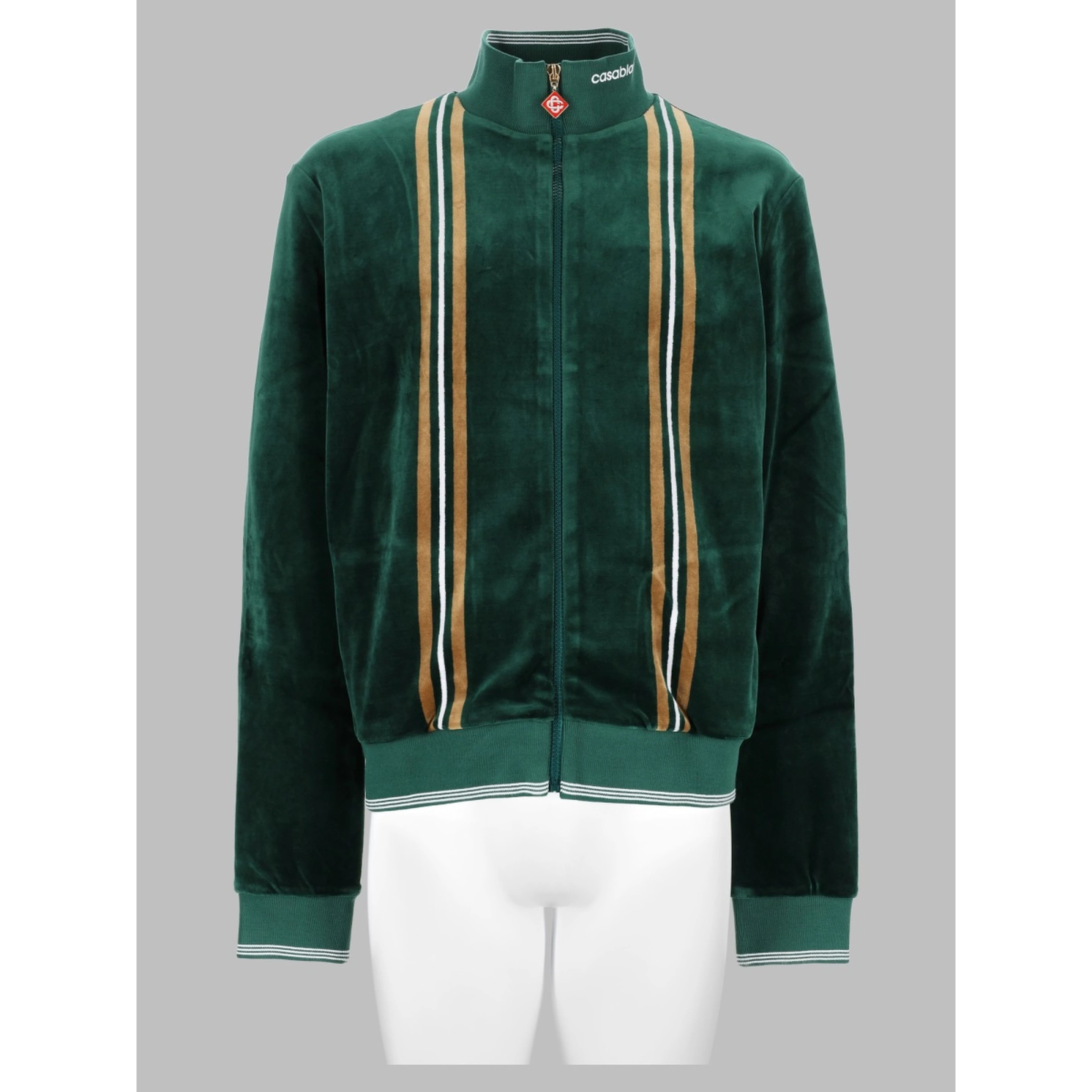 Giacca In Velluto Con Zip