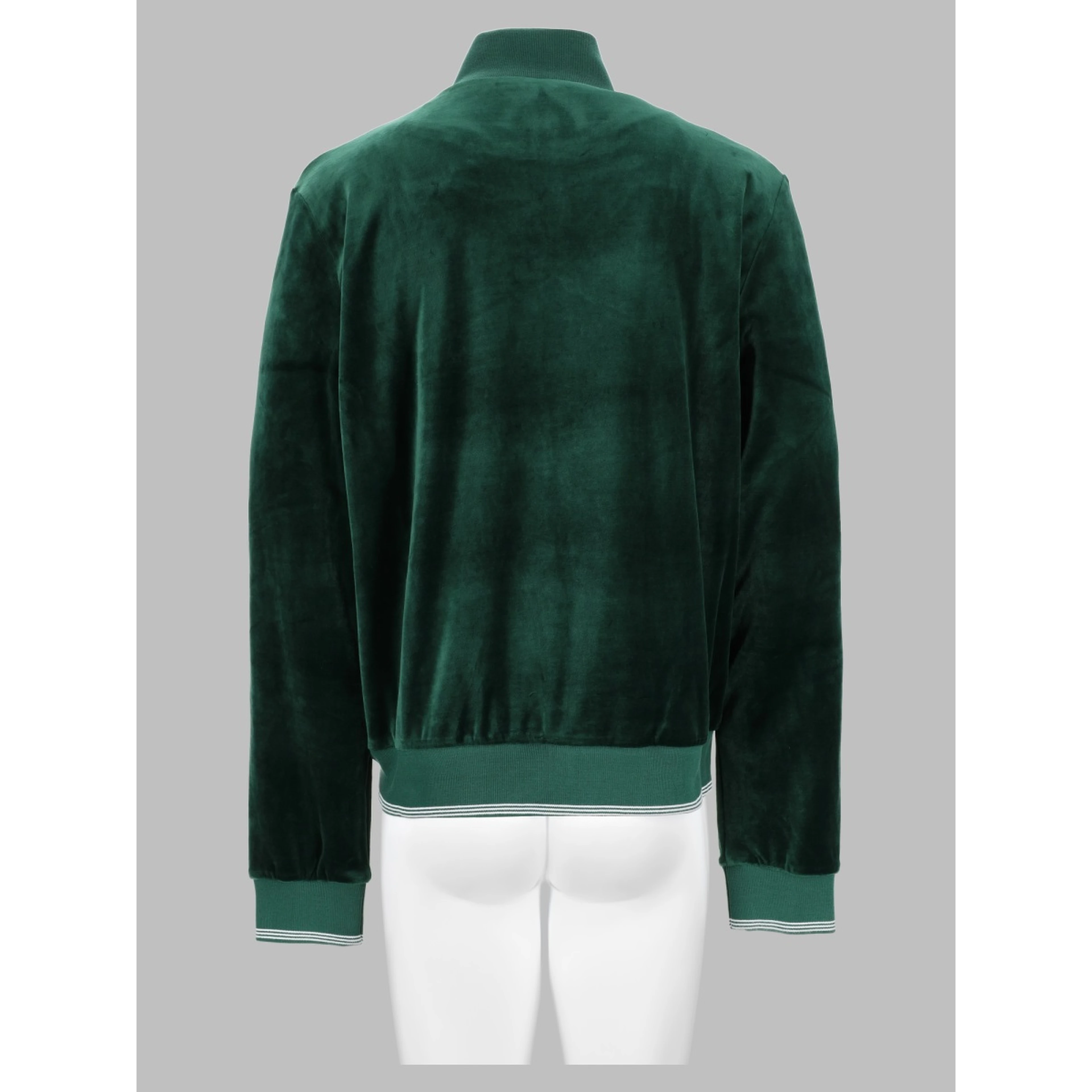 Giacca In Velluto Con Zip