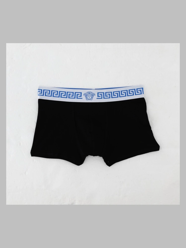 Boxer In Cotone Con Greca