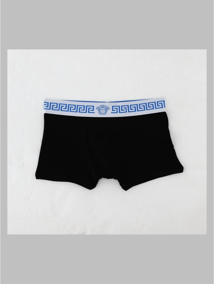 Boxer In Cotone Con Greca