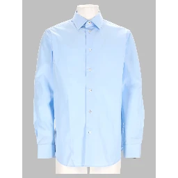 Camicia Regular Fit In Cotone