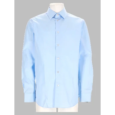 Camicia Regular Fit In Cotone