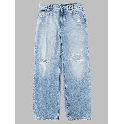 Jeans In Denim Di Cotone