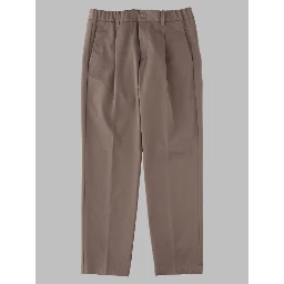 Pantalone Dritto Con Vita Elasticizzata