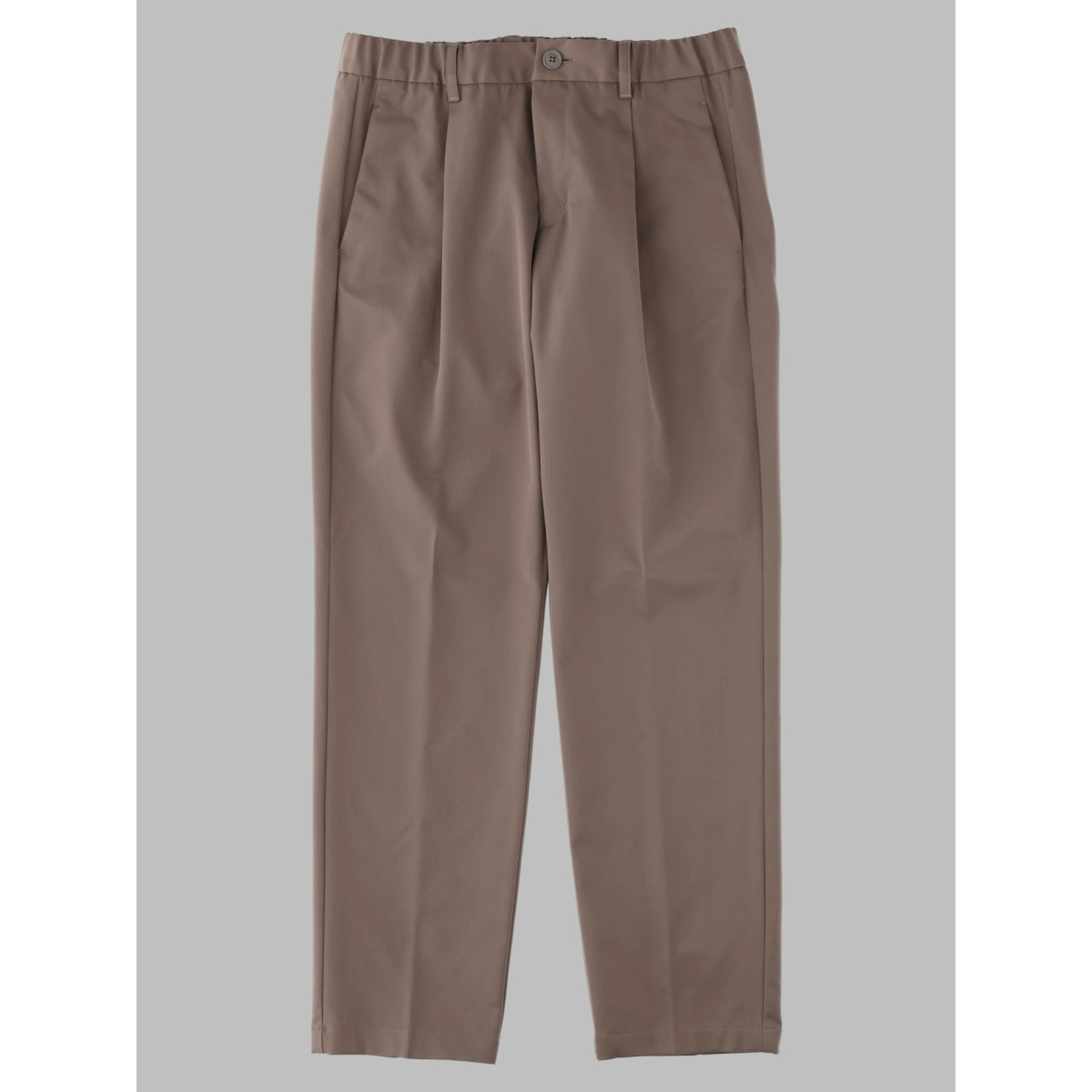 Pantalone Dritto Con Vita Elasticizzata