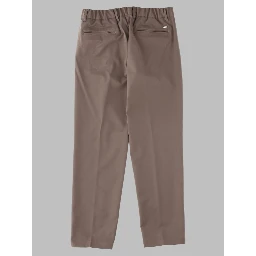 Pantalone Dritto Con Vita Elasticizzata