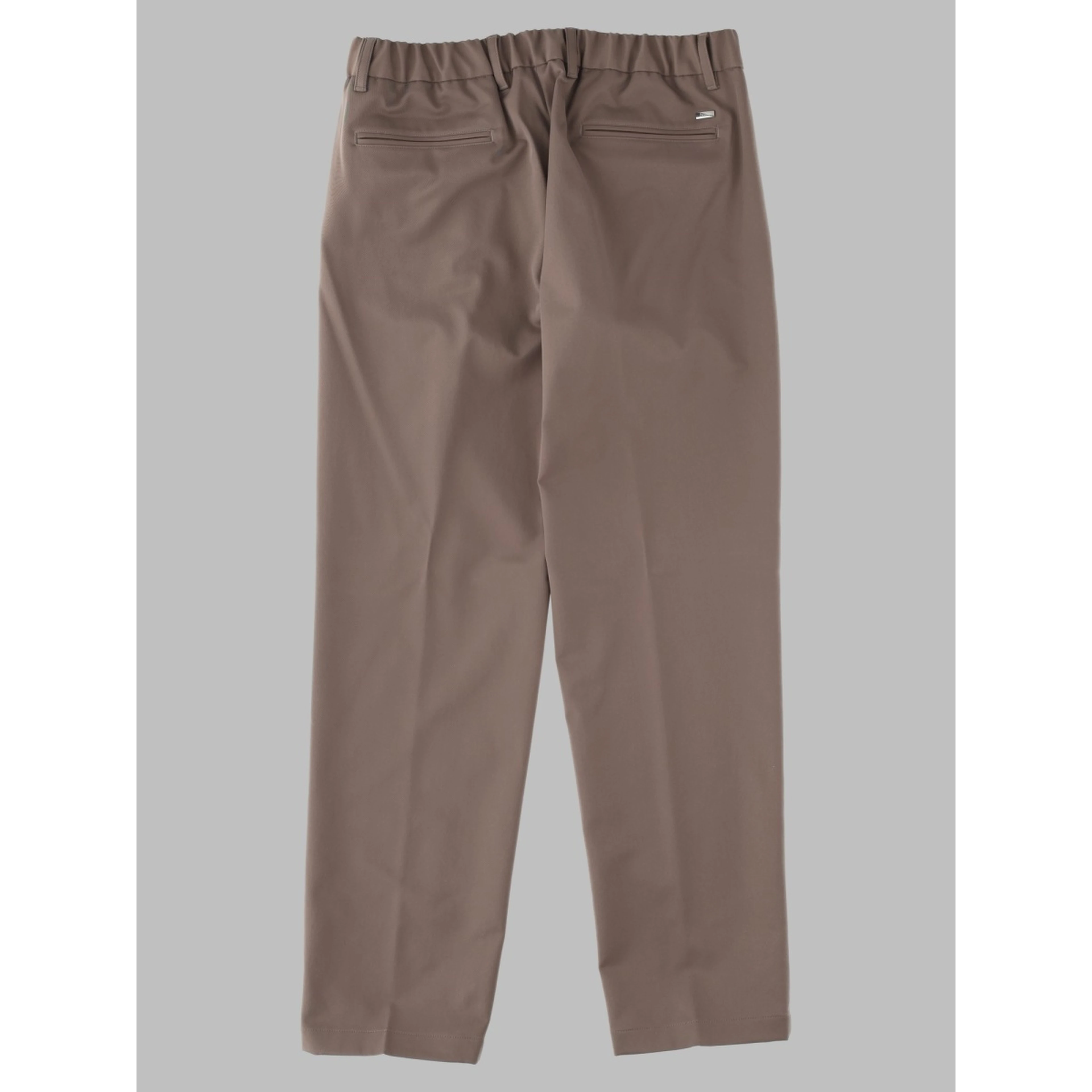 Pantalone Dritto Con Vita Elasticizzata
