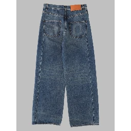 Jeans In Denim Di Cotone