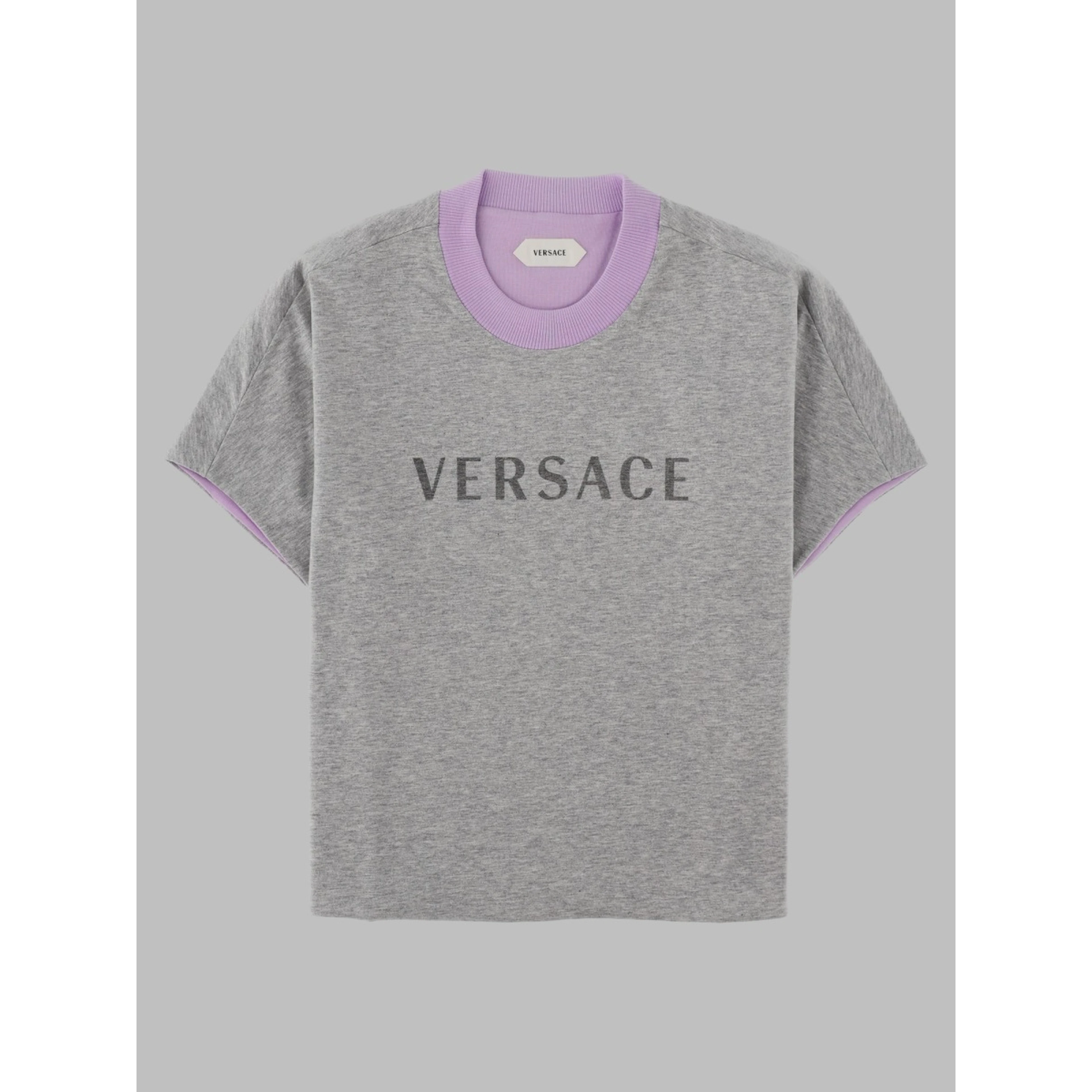 T-Shirt Reversibile Con Logo