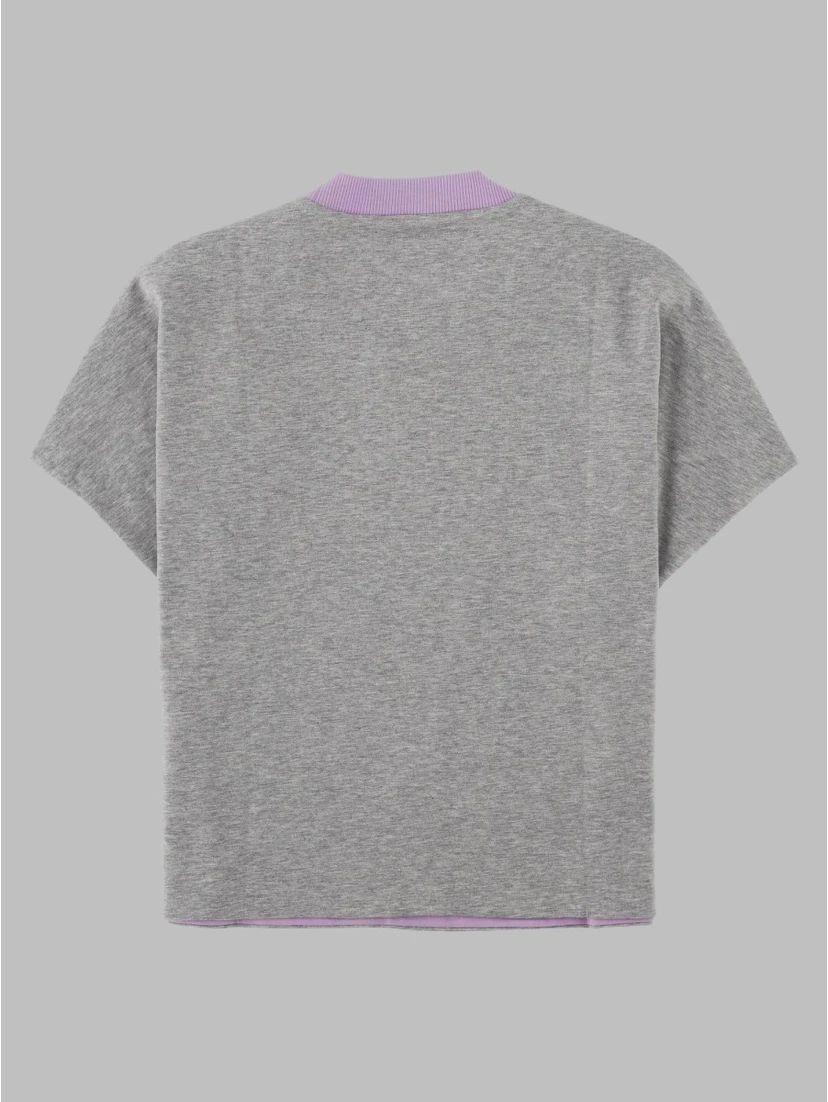 T-Shirt Reversibile Con Logo