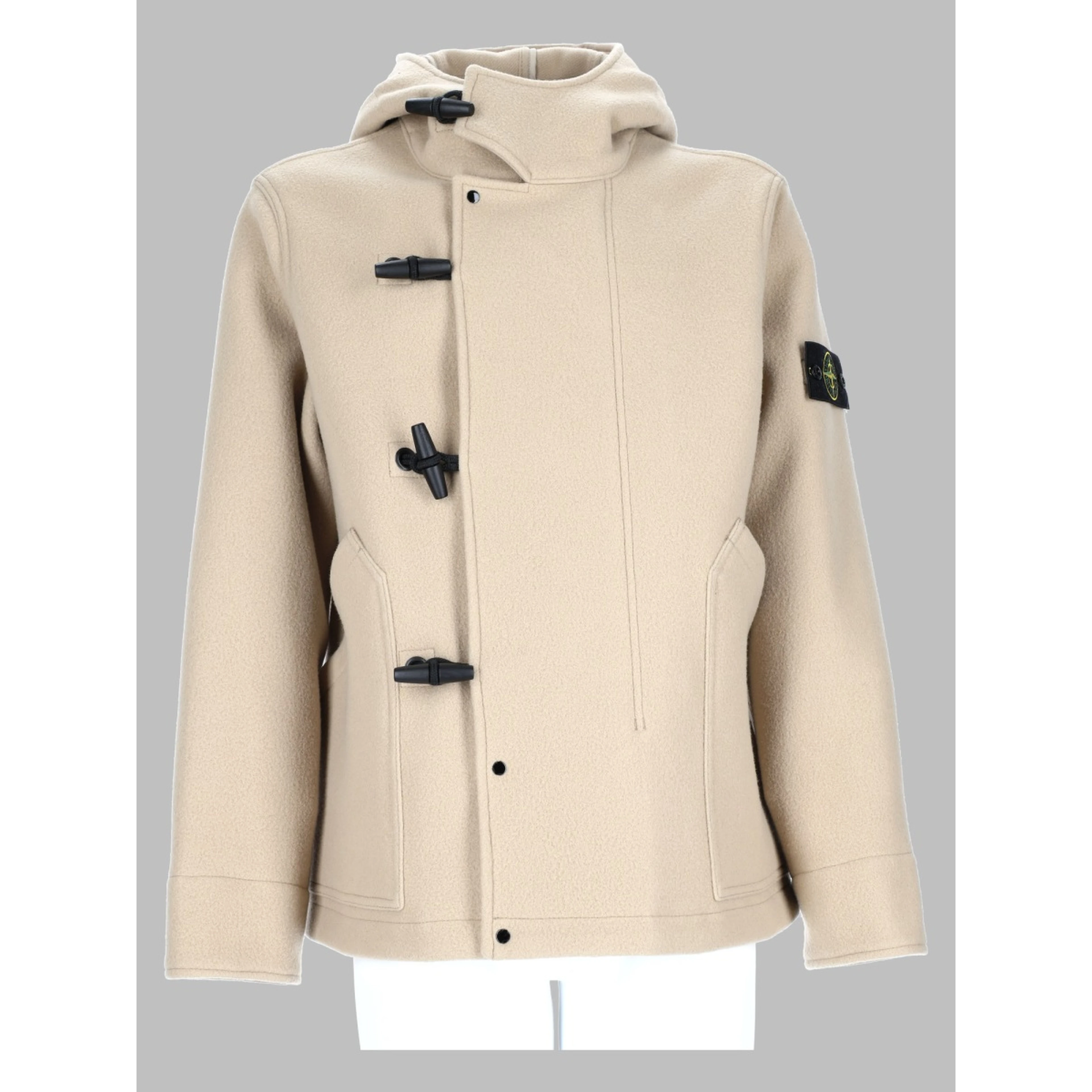 Parka In Lana e Cashmere