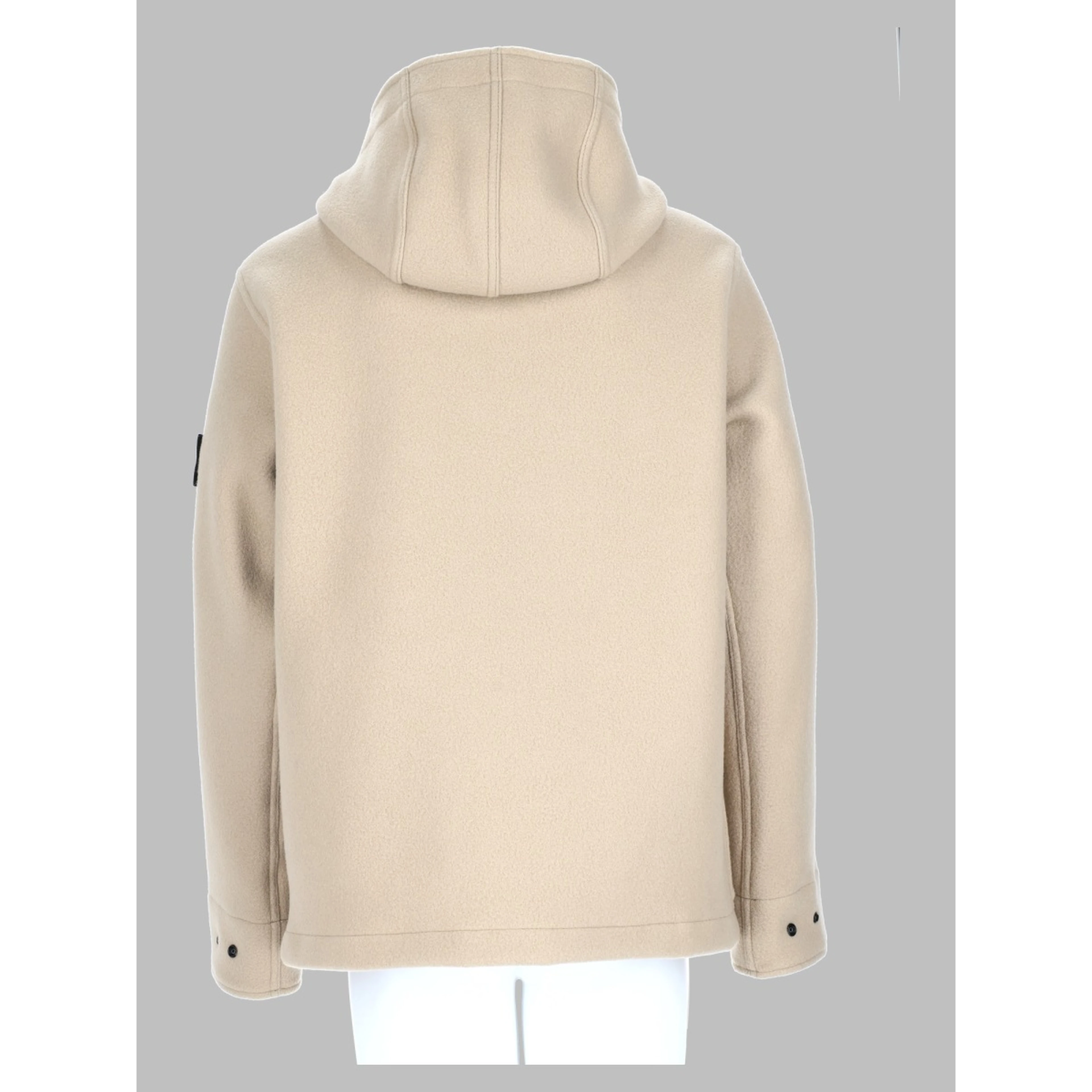 Parka In Lana e Cashmere