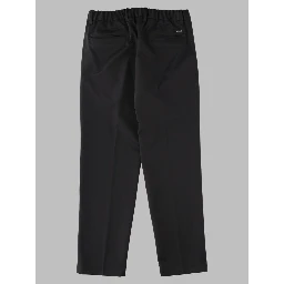 Pantalone Dritto Con Vita Elasticizzata