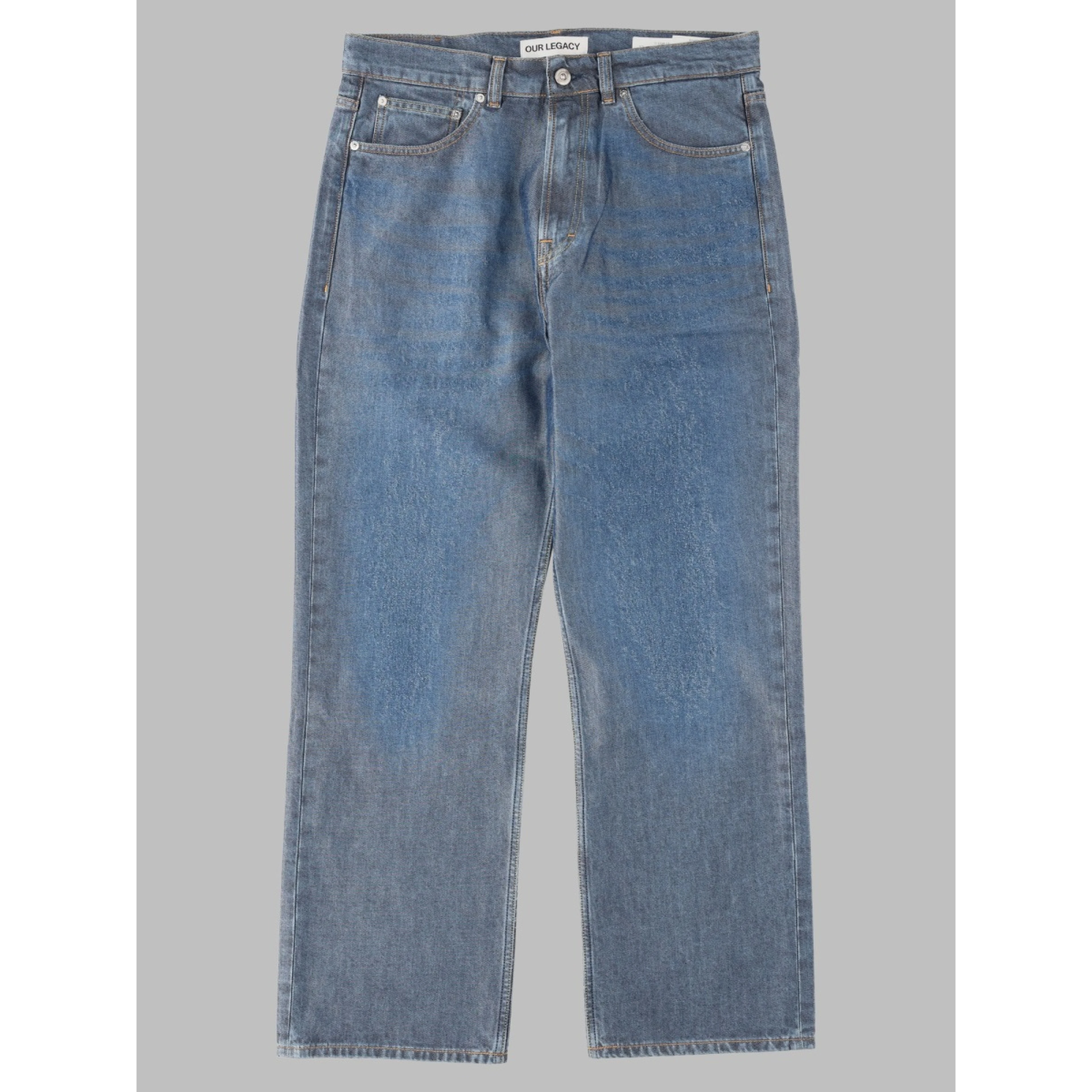 Jeans In Denim Di Cotone