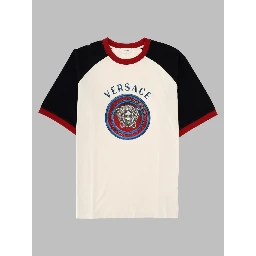 T-Shirt Con Logo e Medusa