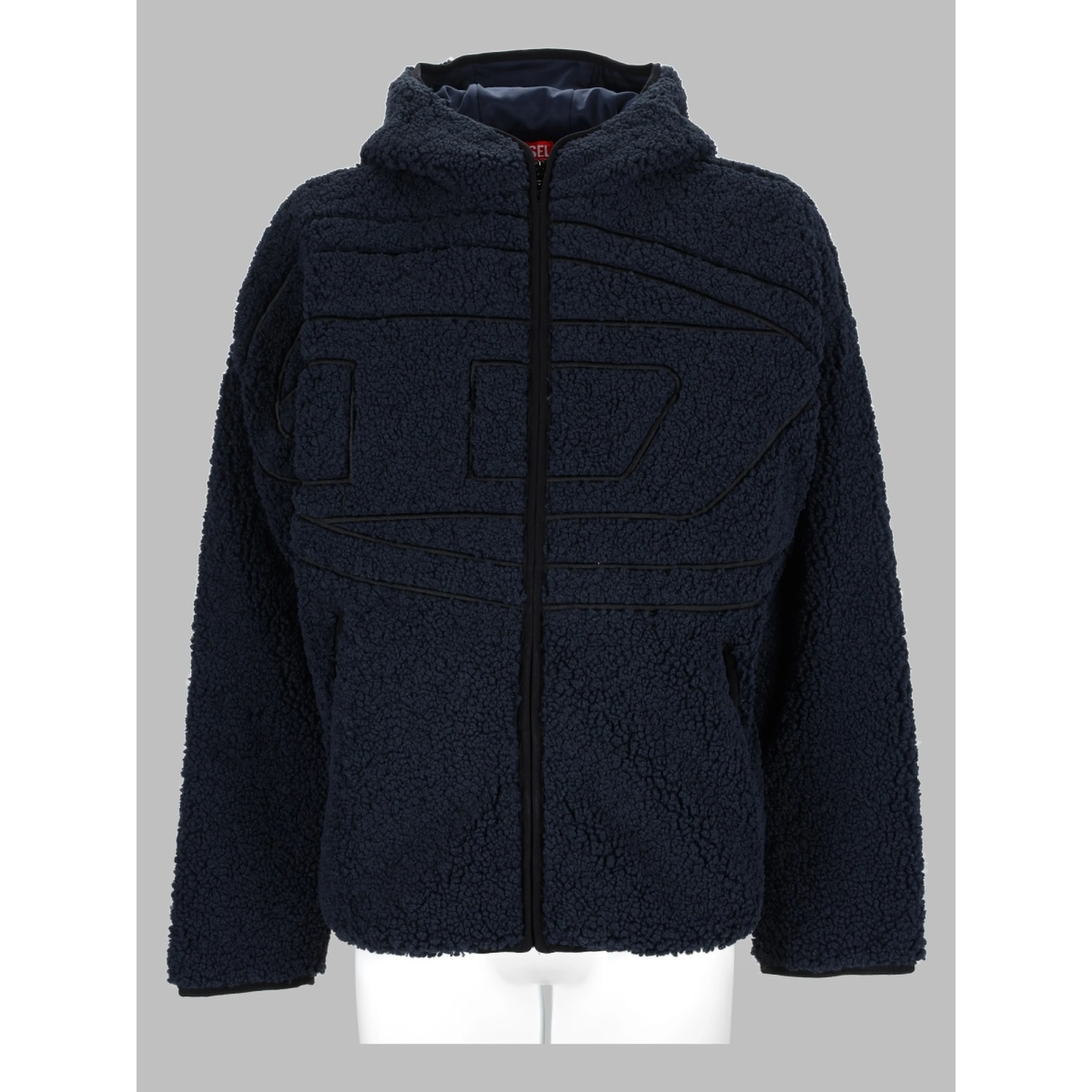 Giacca Teddy Con Cappuccio