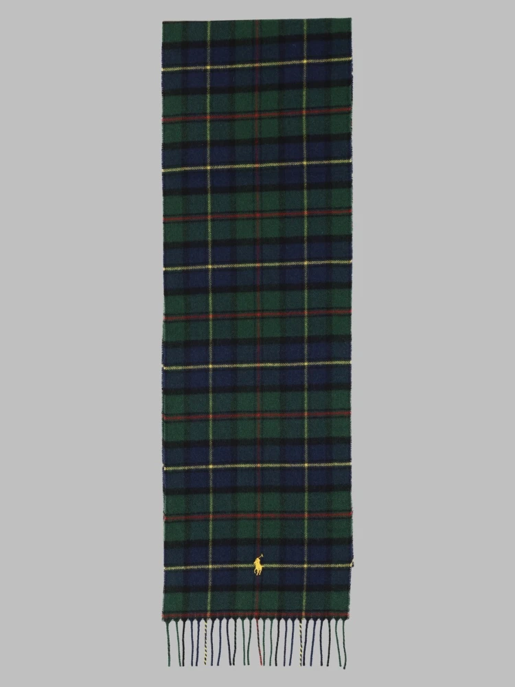 Sciarpa con Motivo Tartan