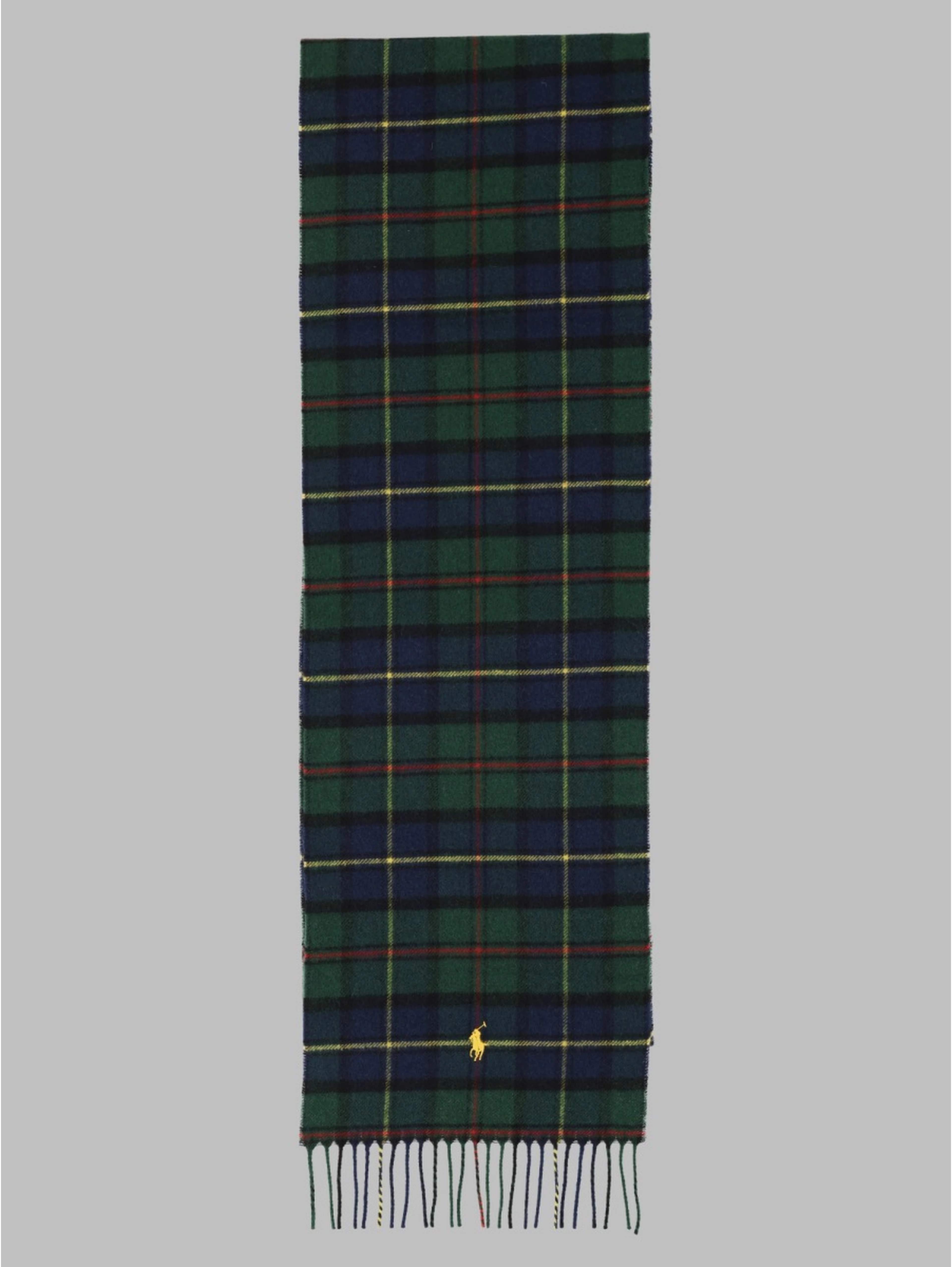 Sciarpa con Motivo Tartan