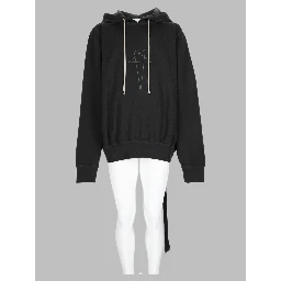 Felpa Oversize Con Cappuccio