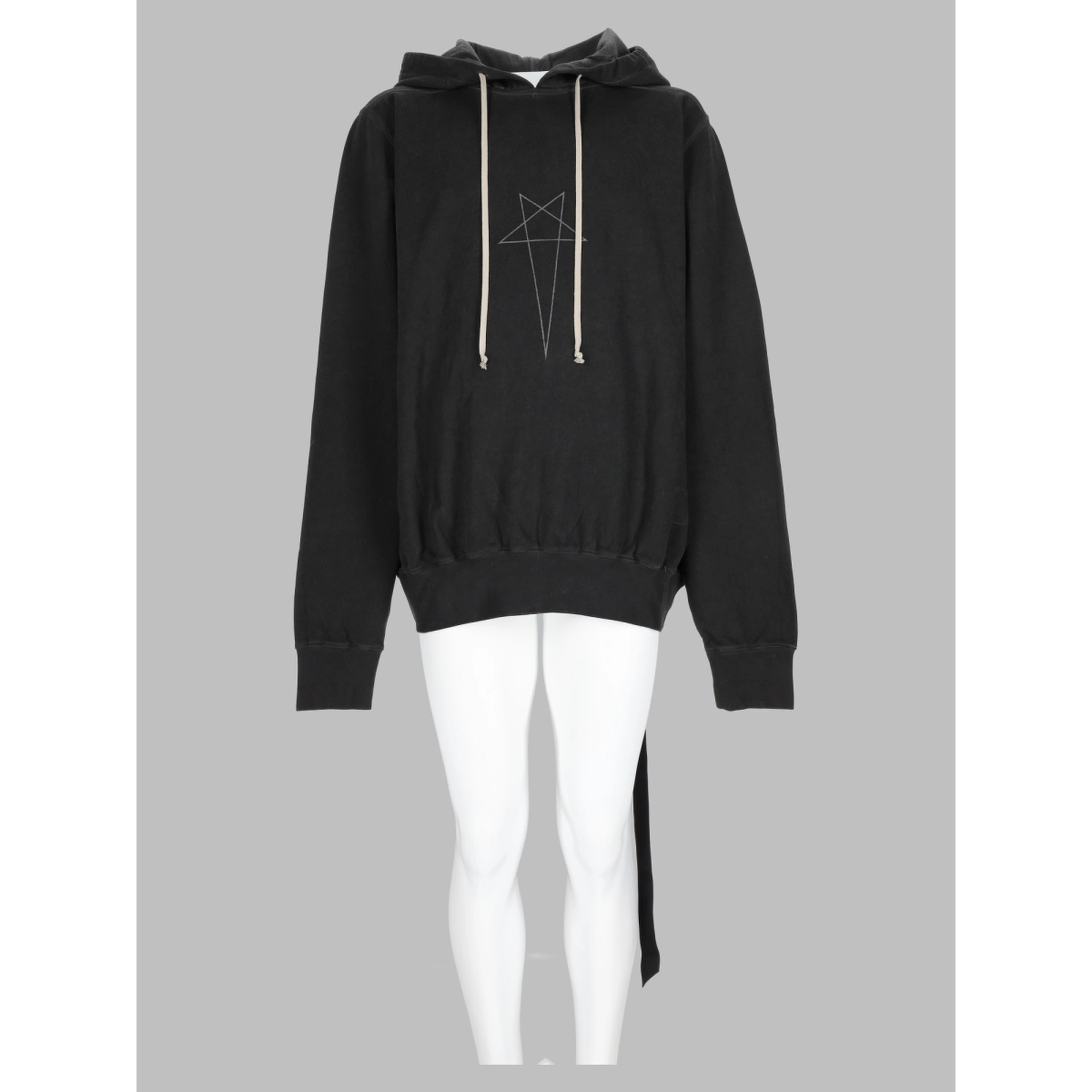 Felpa Oversize Con Cappuccio