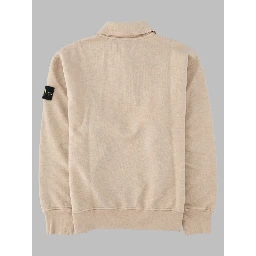 Felpa Oversize Con Colletto Polo